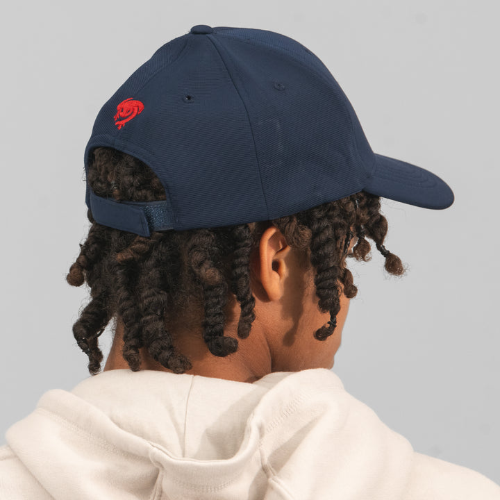 Navy Blue Fan Cap by Levante UD