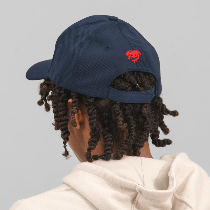 Navy Blue Fan Cap by Levante UD