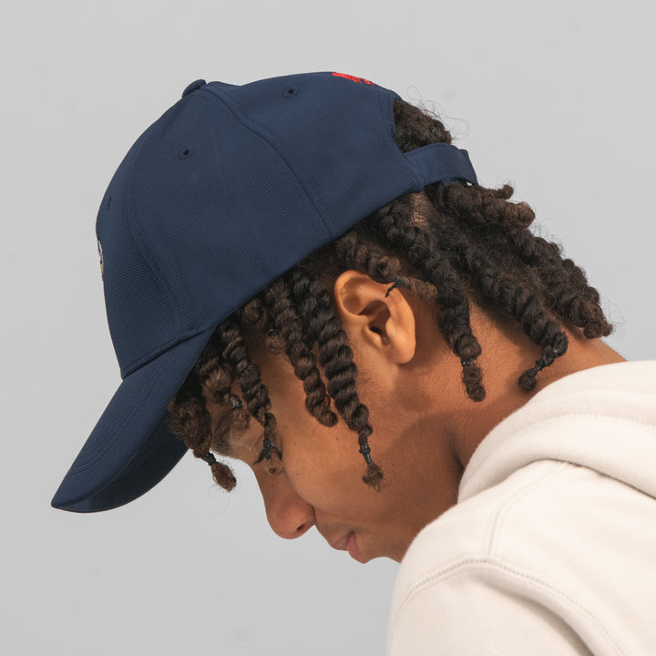 Navy Blue Fan Cap by Levante UD