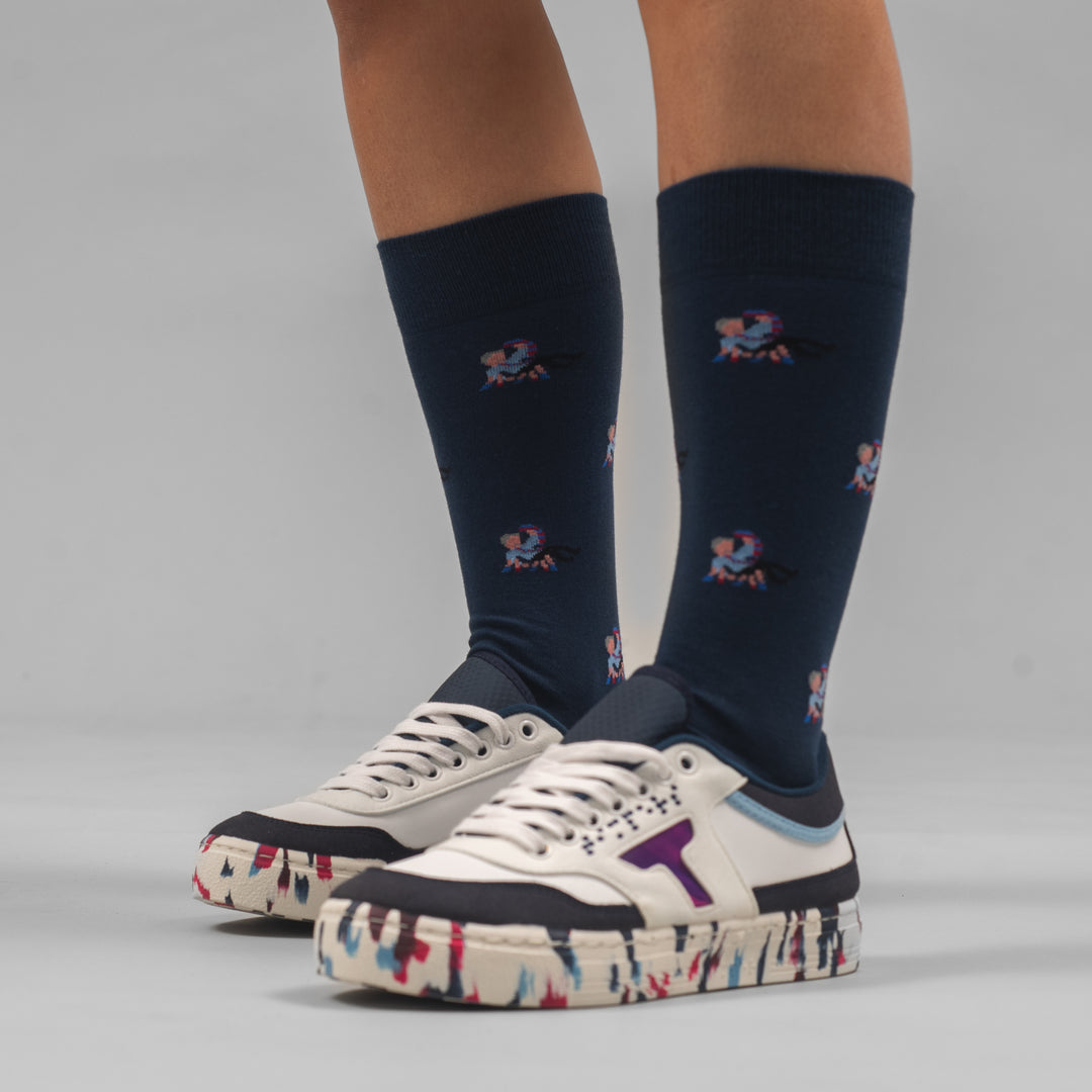 Mitjons Blaus "Manolo Preciado" del Levante UD