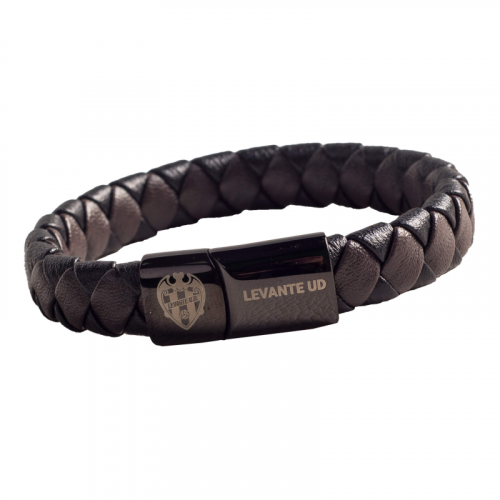 Square Braided Leather Wristband
