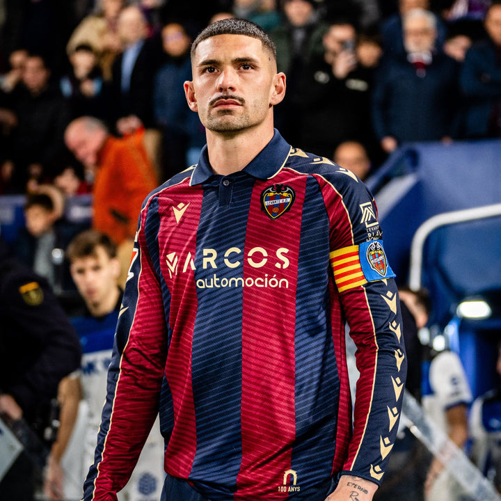 Samarreta 1ª Equipació Ajust Masculí Mànega Llarga Adult 25/26 del Levante UD