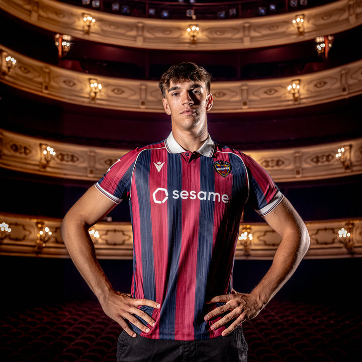 Levante UD 26/27 Junior Men's First Team Fitted Shirt