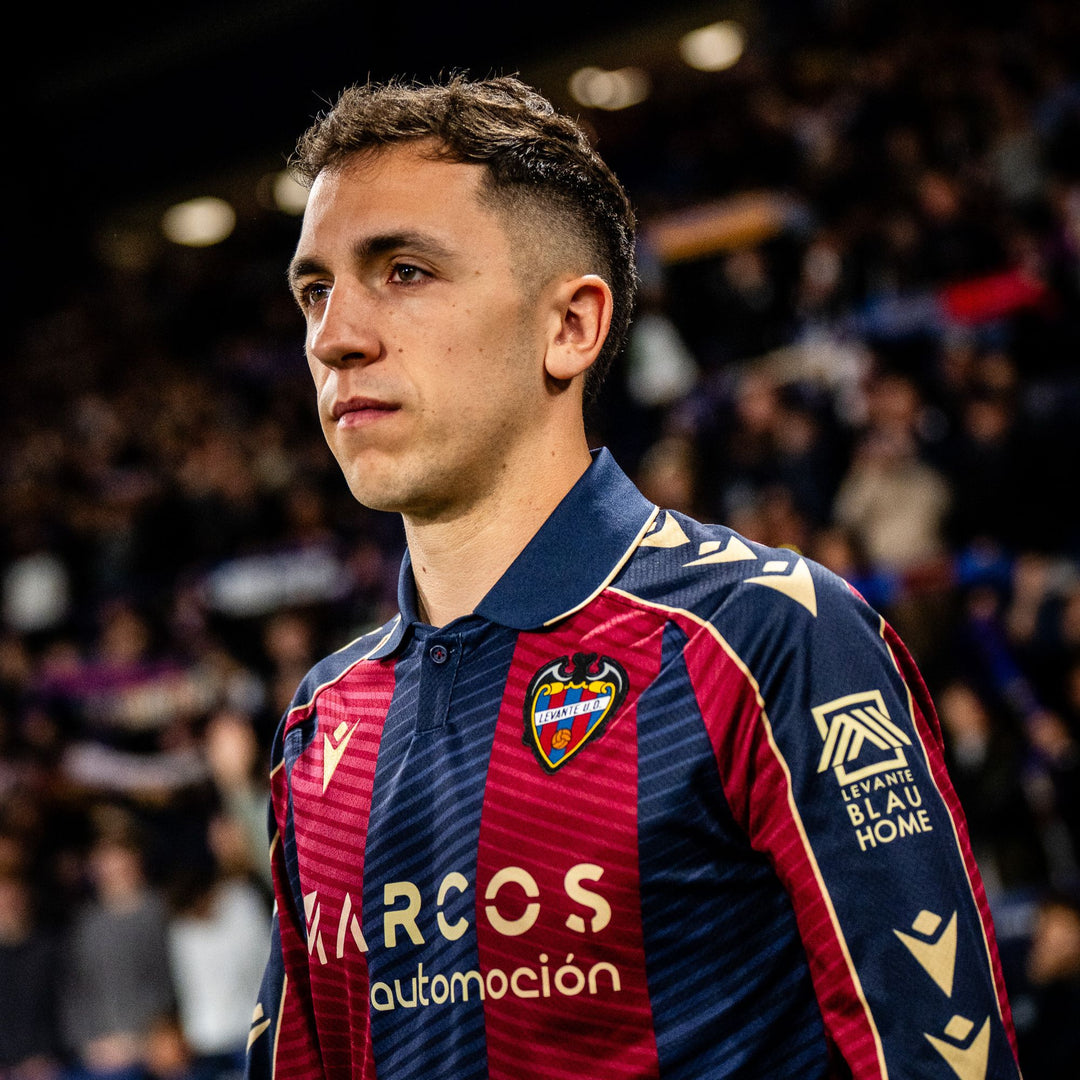 Samarreta 1ª Equipació Ajust Masculí Mànega Llarga Adult 25/26 del Levante UD