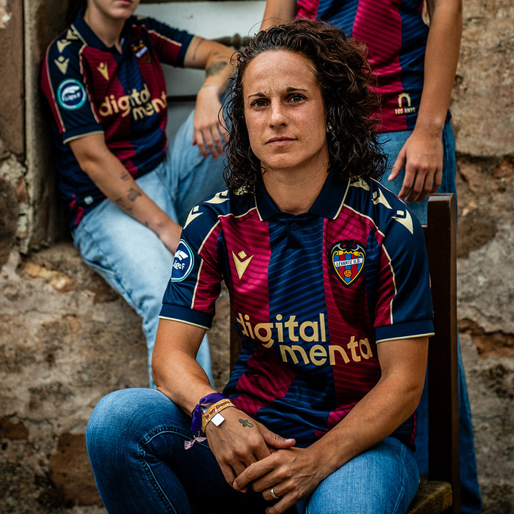 Camiseta 1ª Equipación Ajuste Femenino Júnior 25/26 del Levante UD